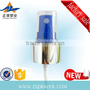 New PP Plastic Mini Sprayer Non-spill Aluminum Sliver Gold 24/410 18/410 Hot Sale Sprayer Cap Top Quality Wholesale thumbnail-1