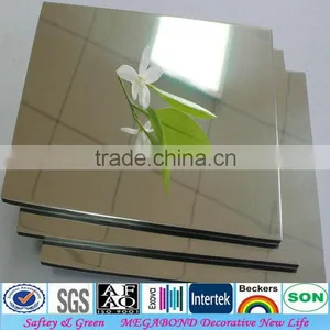 Reflection Exterior Silver Mirror Acp Panels thumbnail-1