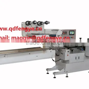 Three Servo Motors Popsicles Flow Wrapping Machine thumbnail-2