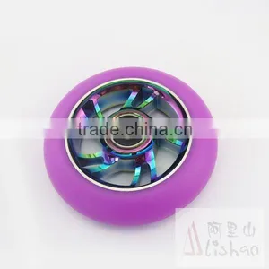 110 mm Scooter Wheels With Metal Core For Sale thumbnail-3
