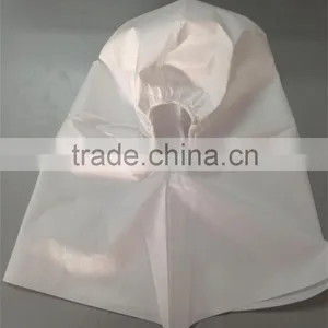 Disposable Microporous SF Breathable Protective Hood With Elastic Head Cover Face Cove thumbnail-3