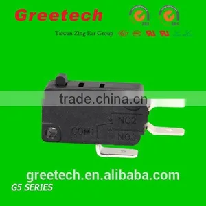Micro Switch 15a, 16a 250v Micro Switch, UL, CUL, ENEC, CQC Approved thumbnail-2