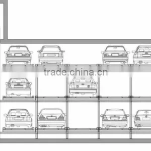 1 to 4 Level Smart Automated Garage Car Parking System/High Tech Parking thumbnail-6