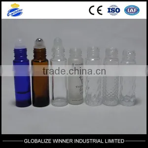 5ml,6ml,7ml,8ml,10ml Green Roll on Bottle With Color Aluminum Cap thumbnail-4