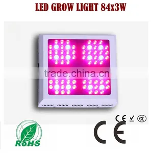 High Power Square Apollo 4 Led Grow Light 4 Heads 200W Full Spectrum LED Grow Lights for Indoor Plants 84X3W thumbnail-1