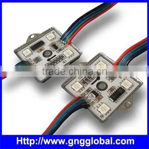 4pcs SMD5050 Waterproof Rgb Led Module Pixel Light WS2801 Led Module thumbnail-1