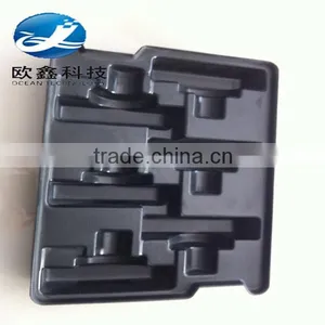 White Color Vacuum Thermoform Thick Plastic Tool Packaging Tray thumbnail-1