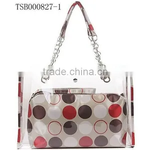 Hot Sale Fashion Transparent Beach Bag thumbnail-3