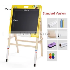2015 Hot Promotional Items One Minite Install Spongebob Chalkboard Actual Height Setting Christmas Blackboard Decoration thumbnail-3