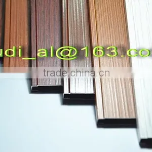 Wood Grain Aluminum Extrusion Profiles /Perfil de Aluminio thumbnail-2