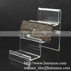 Fashion Transparent Acrylic Handbag Stand,wallet Display Stand thumbnail-1