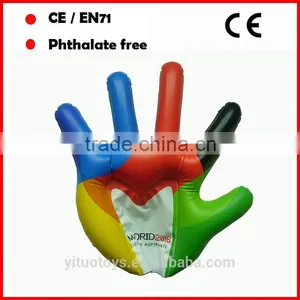 Custom Color Promotional Gifts Inflatable Hand thumbnail-1