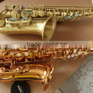 Intermediate Grade Gold Lacquer Alto Saxophone thumbnail-6