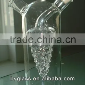 Glass Oil and Vinegar Cruet Grape thumbnail-1