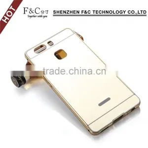 2016 China Supplier Fashion PC+Metal Back Cover for Huawei p9 Factory Price thumbnail-4