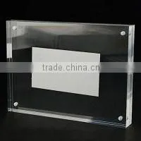 Decorative Square Glass Picture Photo Frame Customized Size thumbnail-6