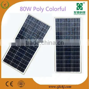 100W Polycrystalline and Colorful Solar Panel/color Cell Poly Solar Panel Made in China thumbnail-2
