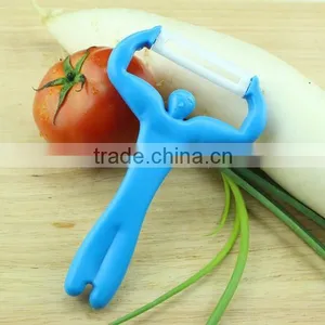 New Shaped Handle Kitchen Ceramic Peeler thumbnail-3