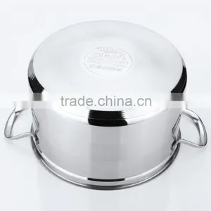 Large Stainless Steel Cookware Kitchenware Houseware Stock Pot 28cm thumbnail-6