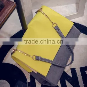 Non Toxic Customized Tote Shoulder pu Ladies Bags thumbnail-3