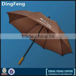 Best Quality Innovative Geometric Pattern Straight Bamboo Umbrella thumbnail-1