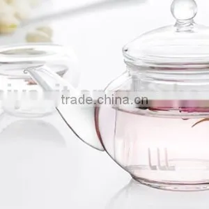 Small Capacity Glass Tea Pot With 260ml for Personal Use thumbnail-3