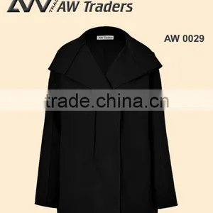 Women Fashion Long Wool Coat , Wool Coat , Overcoat thumbnail-1