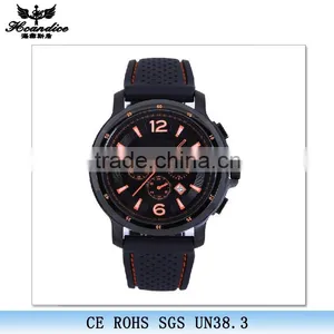 YY-008 Western Custom Logo Big Watch Face Silicone Watch Design Your Own thumbnail-1