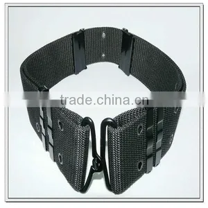 57mm Wide Black Polypropylene Military Suspender Belt,wide Military Belts thumbnail-1
