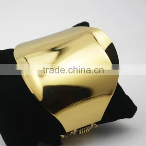Fashion Gold Jewelry 316L Stainless Steel Bracelet thumbnail-4