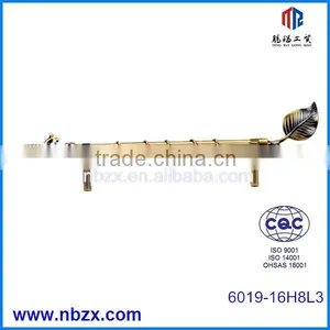 Hot Sale Modern Home Decorative Iron Curtain Rod (6019-16H8L3), China Manufacturer thumbnail-1