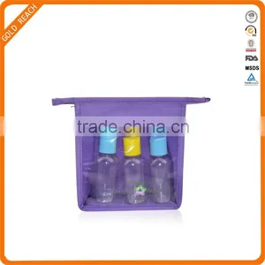 2015 Hot Sale Plain PVC Cosmetic Bag PVC Cosmetic Packging Bag thumbnail-3