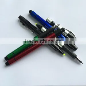Two Ended 2 in 1 Mutifunction Highlighter Pen thumbnail-3