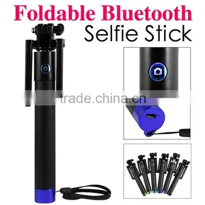 The Gadget Wholesale Colorful Wireless Monopod Bluetooth Selfie Stick ,camera Mini Tripod thumbnail-2