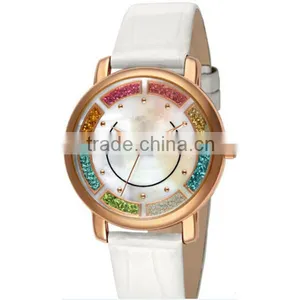 2015 New Quartz Stainless Steel Back Watch for Women thumbnail-4