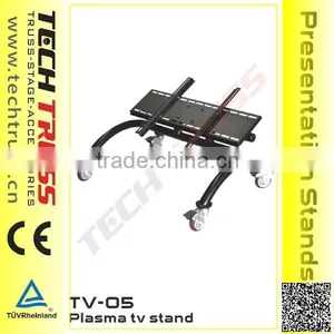 TV05 Plasma tv Stand, Aluminum TV Bracket Stand With Wheel thumbnail-1
