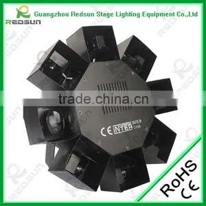 High Quality Professional CE and ROHS Approved Most Beautiful 8 Claws LED Disco Scanner thumbnail-2