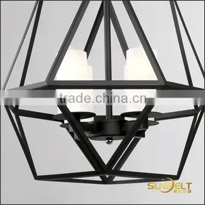 ST-6115-4 Sunbelt Iron Lamp,Iron Pendant Lamp,iron Candle Pendant Lamp.Iron Cage Pendant Lamp, Iron Modern Lamps. thumbnail-5