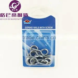10PCS Silver Color Plated Iron Pendants Hook Screw Pins for Charms Jewelry Findings Accessories thumbnail-1