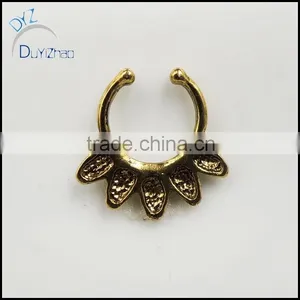 Fashion Septum Clicker Fake Alloy Nose Hoop Nose Rings thumbnail-4