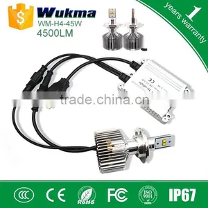 90W 6000K 9000LM White Phlips LED Headlight Kit 9004 9005 9006 H4 H13 LIGHT Bulbs thumbnail-1