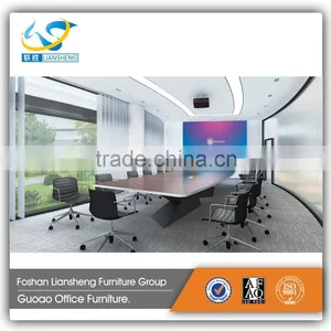 Modern Design Conference Room Used Office Long Meeting Table GMT002 thumbnail-1
