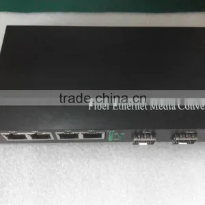 1000Mbps 4 RJ45 and 2 SFP Fiber Switch thumbnail-2
