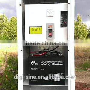 55W LED Wind & Solar Hybrid Street Light System thumbnail-5