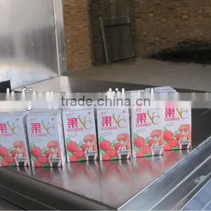 Semi Automatic 250ml Carton Box /paper Box Filling Packing Sealing Machine for Juice thumbnail-3