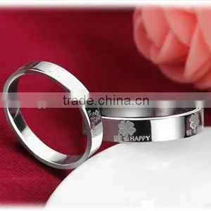 316l Stainless Steel Ring For Couple Surgical Steel Wedding Ring thumbnail-3