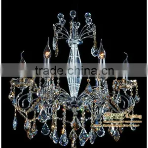 2013 Fashionable Hot Selling Bohemian Iron Crystal Hanging Lamp With Crystal Balls for Room MD8253 L6 D600mm H700mm thumbnail-1
