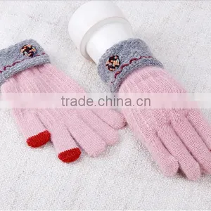 Hot Christmas Gift For Girlfriend Cute Design Touch Screen Gloves For All Smart Devices thumbnail-3