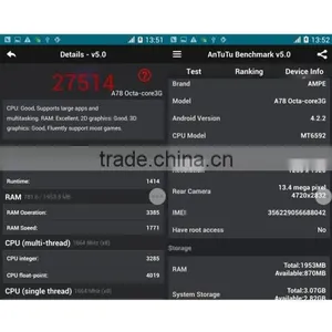Ampe A78 Octa-core 3G 7.0 Inch Android 4.2.2 Phone Call Tablet PC thumbnail-4