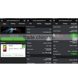 Original ZTE V5S / N918St 8GB 5 Inch Capacitive Screen Android OS 4.4 Smart Phone thumbnail-4